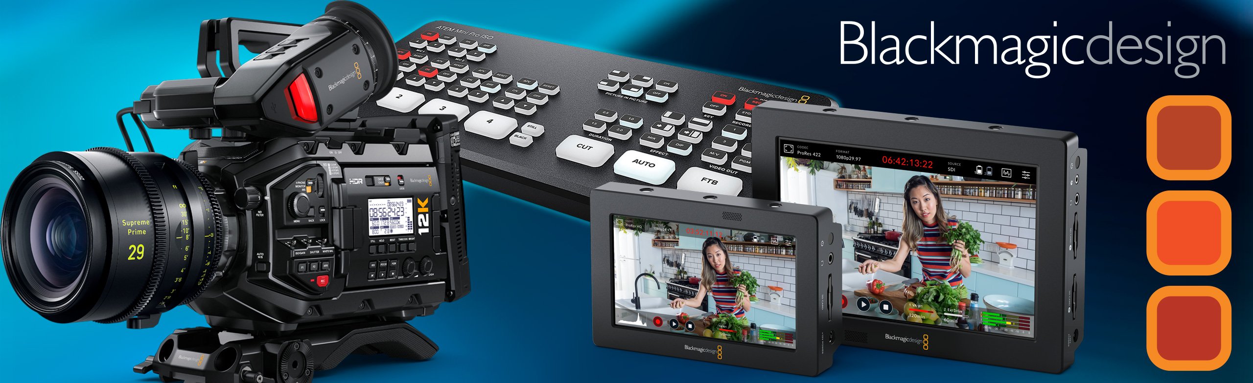 all of the latest blackmagic gear from markertek