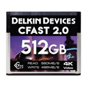 Delkin DDCFST560512 CFast 2.0 Memory Card 590/495 - 512Gb